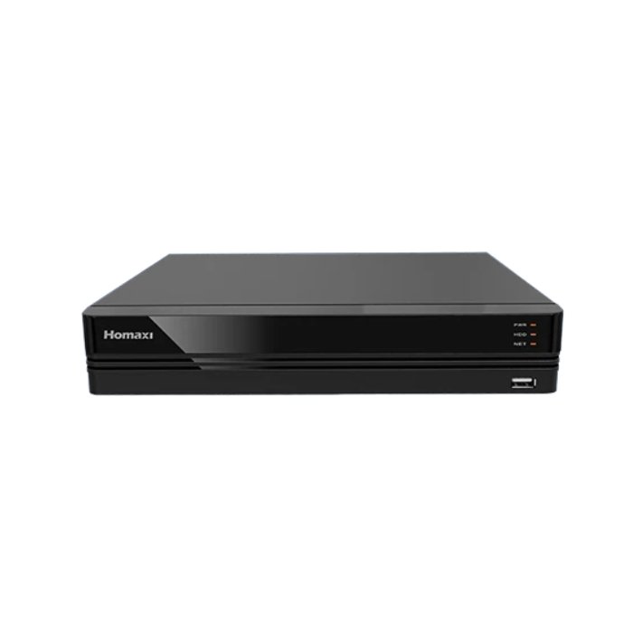 Homaxi H.265 4 Channel PoE, 8MP NVR, 1 HDD Slot